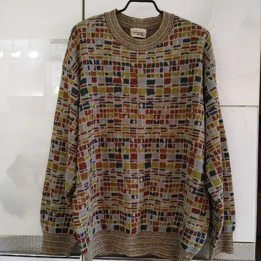 [BUNJANG] Missoni Sport Pattern Knit Sweater / 미쏘니 스포츠 패턴 니트