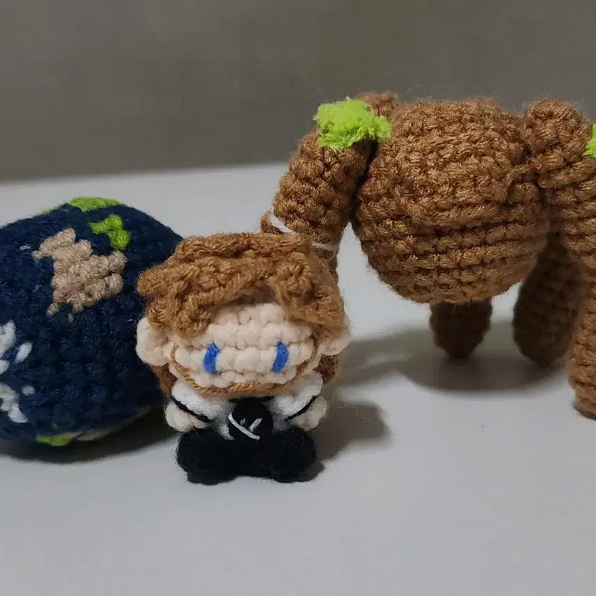 [BUNJANG] Project Hail Mary Lava Ball Knitted Beanbag / 프로젝트 헤일메리 뜨개 라바볼 콩주머니버전