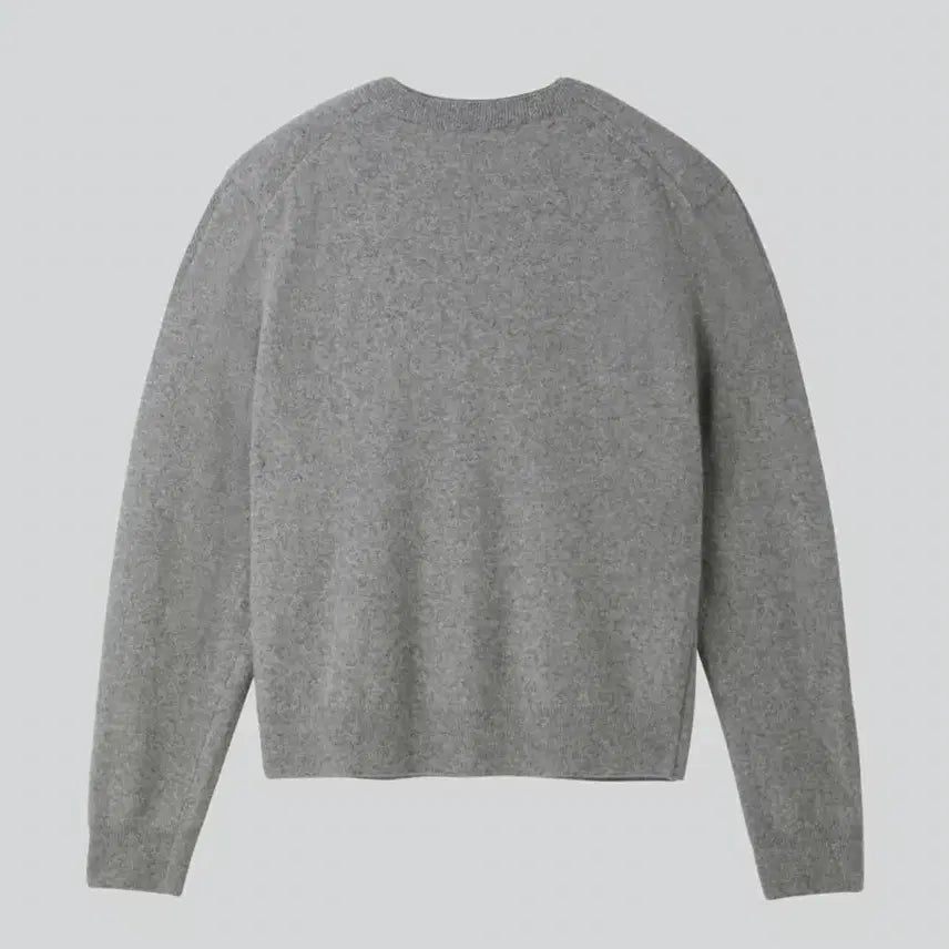 [BUNJANG] RECTO Layered Cardigan Mélange Grey / [S] 렉토 레이어드 가디건 멜란지 그레이