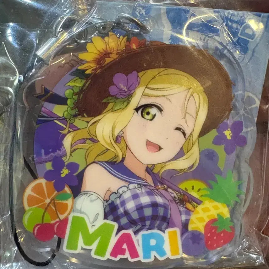[BUNJANG] Love Live! Sunshine! Mari Ohara Acrylic Keyring / 러브라이브 선샤인 오하라 마리 아크릴 키링 가챠