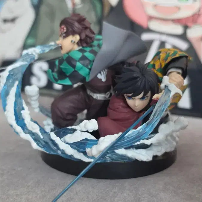 [BUNJANG] ANIPLEX Demon Slayer Tanjiro &amp; Giyu Figure / (택포10)애니플렉스  귀멸의칼날 탄지로&amp;기유 피규어