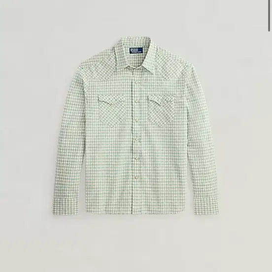 [BUNJANG] Polo Dobby Western Shirt / [xl]폴로 도비 웨스턴셔츠. 26ss