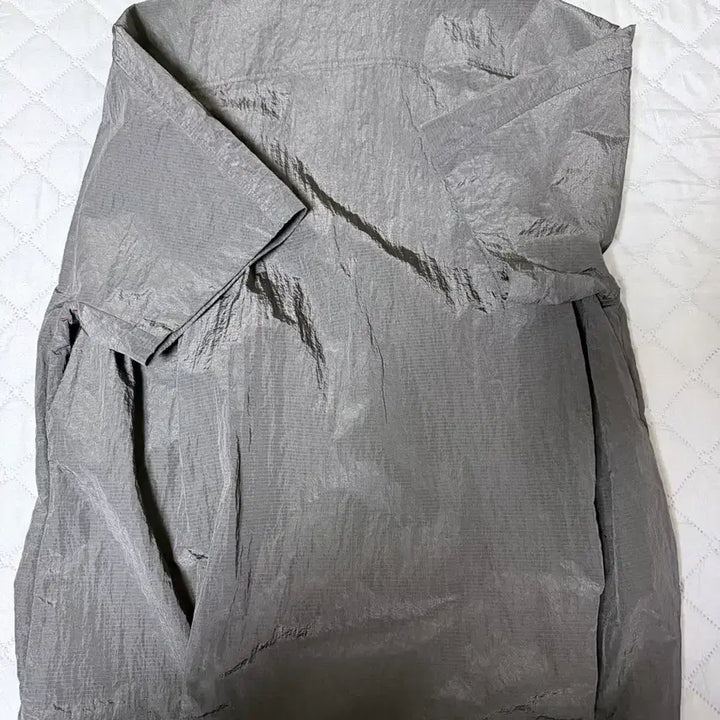 [BUNJANG] Juun.J Nylon Coach Short Sleeve Shirt / 준지 나일론 코치 반팔 셔츠 / 44