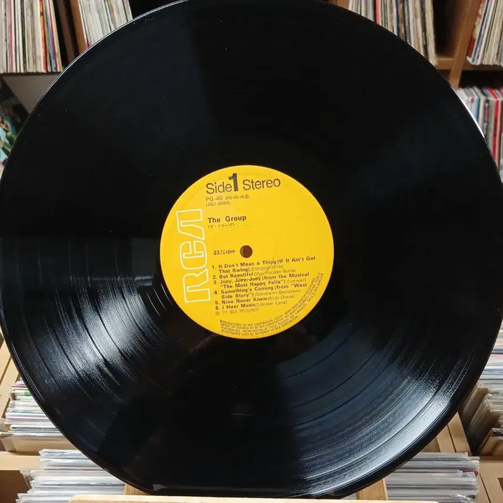 [BUNJANG] THE GROUP Jazz Acappella LP / 재즈 아카펠라 THE GROUP LP