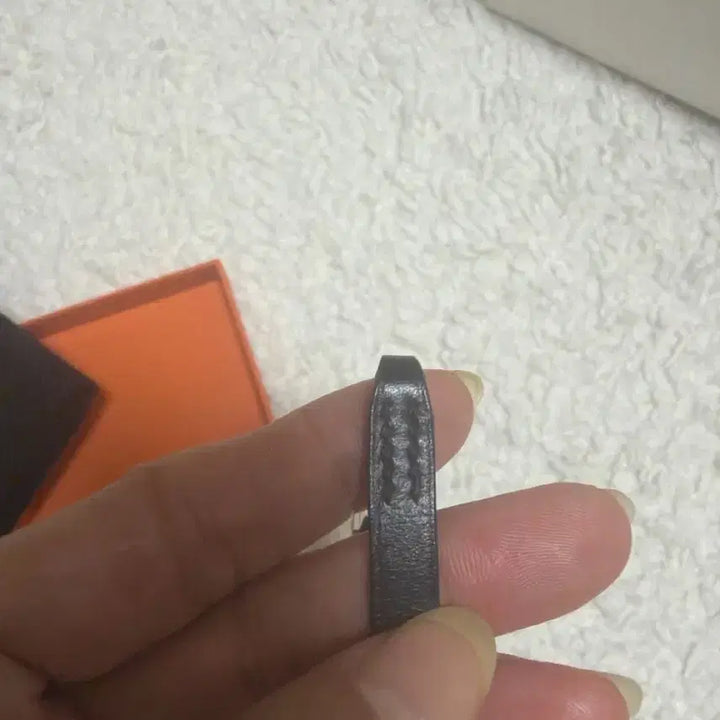 [BUNJANG] Hermes Leather Bracelet / 에르메스  가죽팔찌