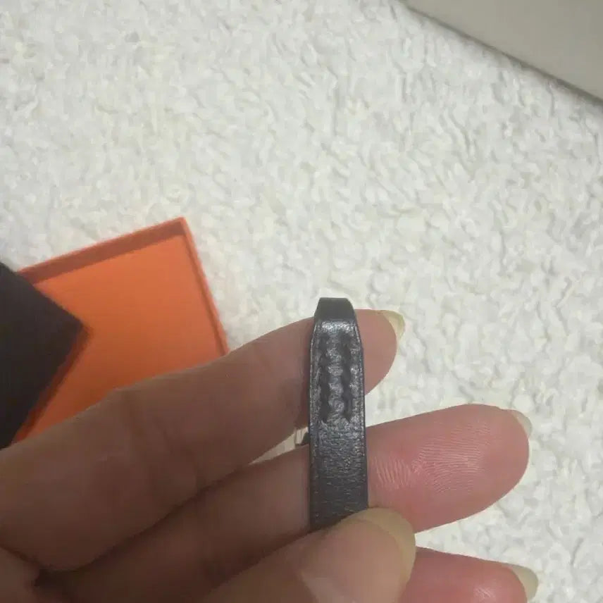 [BUNJANG] Hermes Leather Bracelet / 에르메스  가죽팔찌