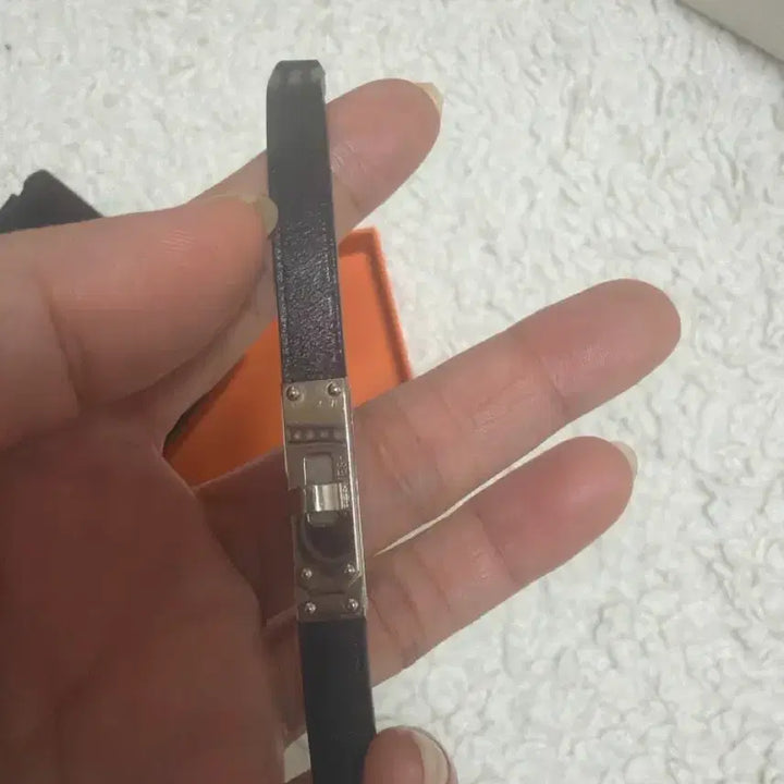 [BUNJANG] Hermes Leather Bracelet / 에르메스  가죽팔찌