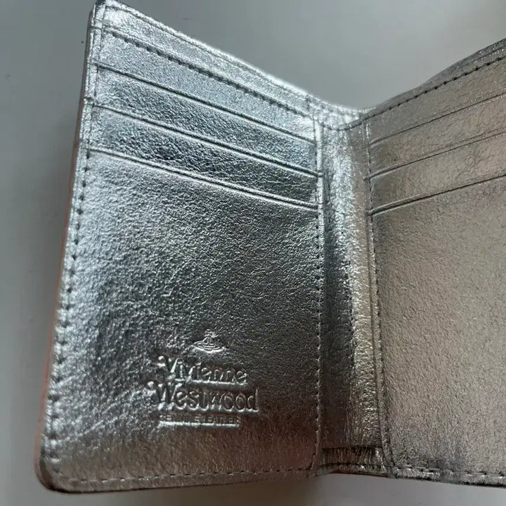 [BUNJANG] Vivienne Westwood Pink Croc Bifold Wallet / 비비안웨스트우드 핑크 크로커 반지갑