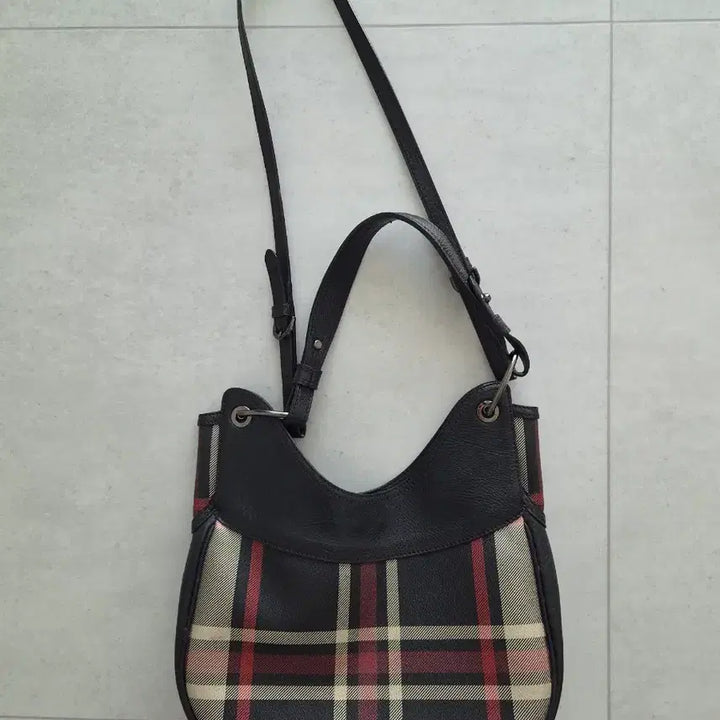 [BUNJANG] Daks Checkered Shoulder Bag/Crossbody Bag / 닥스 숄더백 크로스백