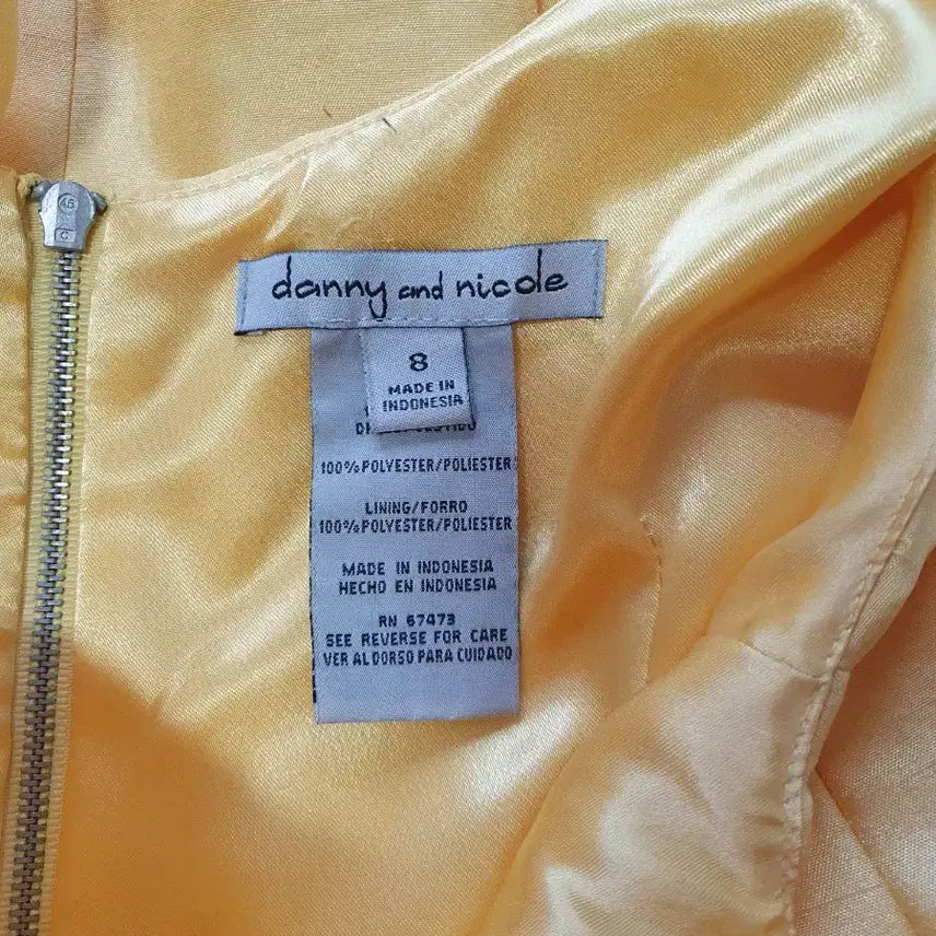 [BUNJANG] Danny and Nicole Yellow Dress, US Size 8 / 노란 원피스 미국사이즈8 danny and nicole