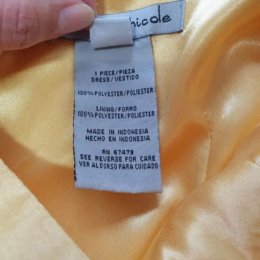 [BUNJANG] Danny and Nicole Yellow Dress, US Size 8 / 노란 원피스 미국사이즈8 danny and nicole