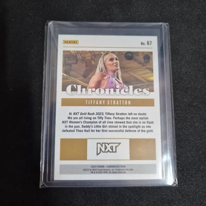 [BUNJANG] WWE Tiffany Stratton Blue /99 Limited Edition Card / [WWE] 티파니 스트레튼 블루 99한정