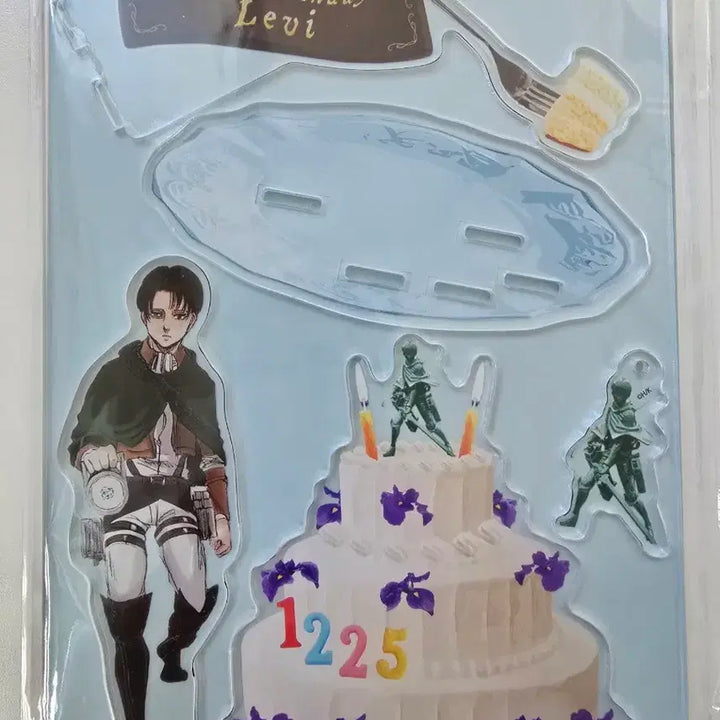 [BUNJANG] Attack on Titan Levi Birthday Acrylic Stand / 진격의 거인 리바이 히타 생일 아크릴