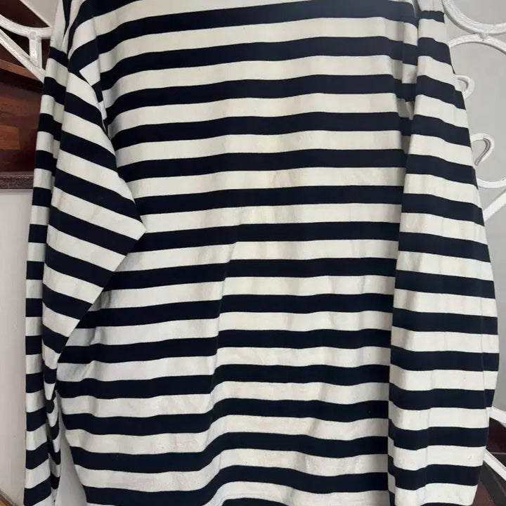 [BUNJANG] Human Made Stripe Long Sleeve T-Shirt Navy XL / 휴먼 메이드 스트라이프 롱슬리브 티셔츠 네이비 XL 팝니다