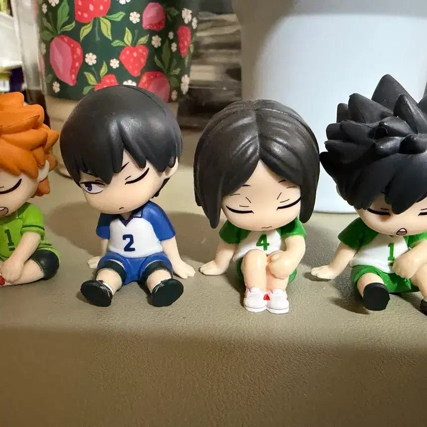[BUNJANG] Haikyu Chibi Middle School Shoulder-Kyun Gacha Bundle Set / 하이큐 치비 중학교 어깨쿵 가챠 일괄