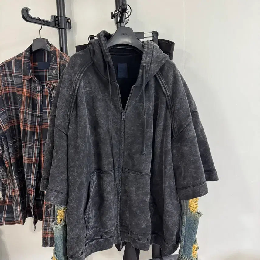 [BUNJANG] Juun.J 23FW Collection Hooded Sweatshirt / 준지 23fw 컬렉션 후드