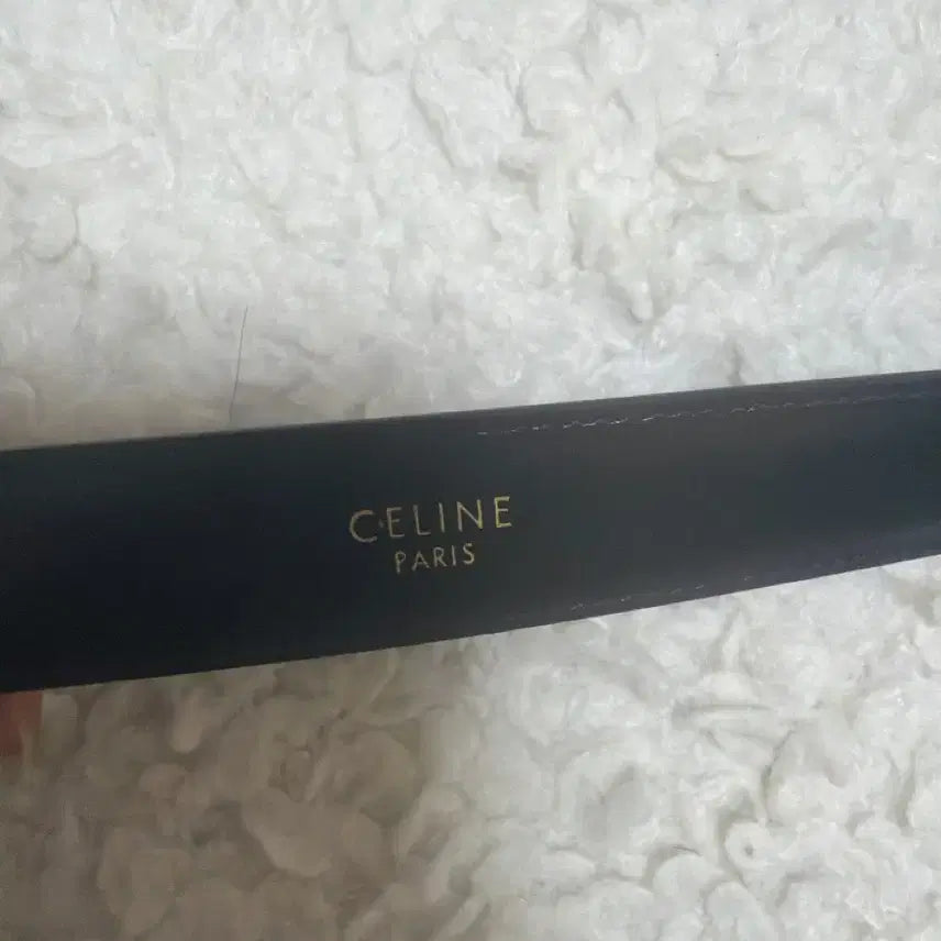 [BUNJANG] Celine Leather Gold Buckle Belt / 셀린느 가죽 금장벨트
