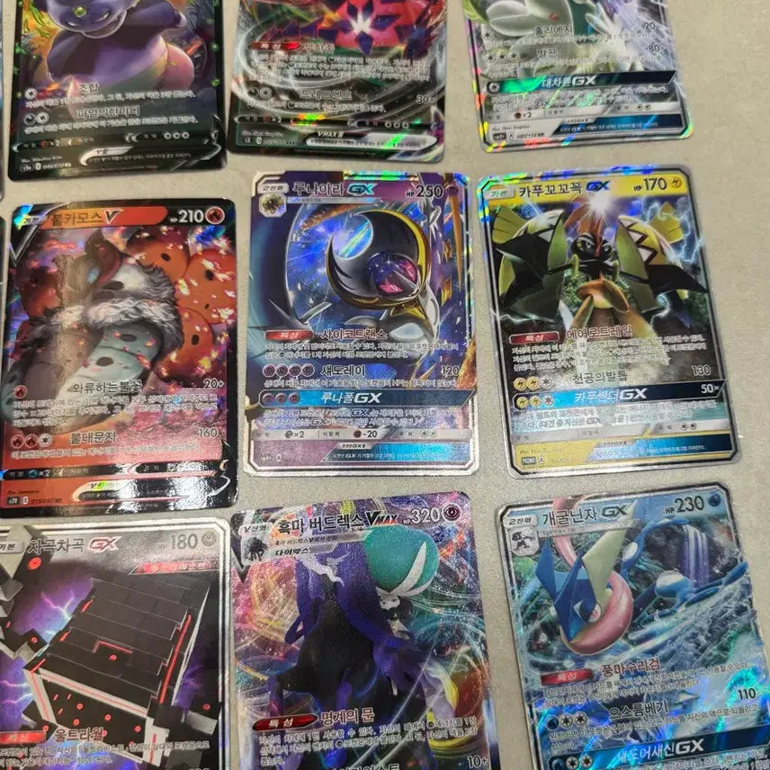 [BUNJANG] Pokemon Cards (Ex, Gx, V, Vmax) 66-Card Bundle / 포켓몬 카드 (Ex,Gx,v,vmax) 66개 묶음 판매 합니다
