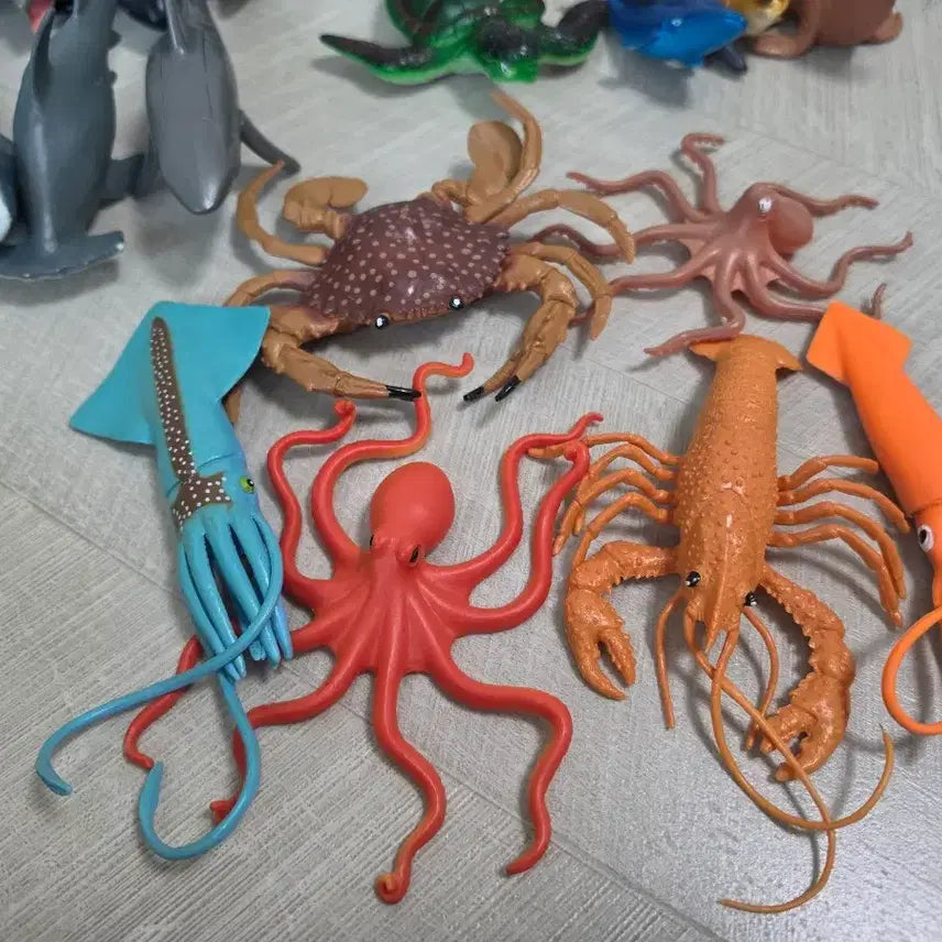 [BUNJANG] Marine Animal Figure Bundle Set / 상어 고래 바다동물 피규어 일괄