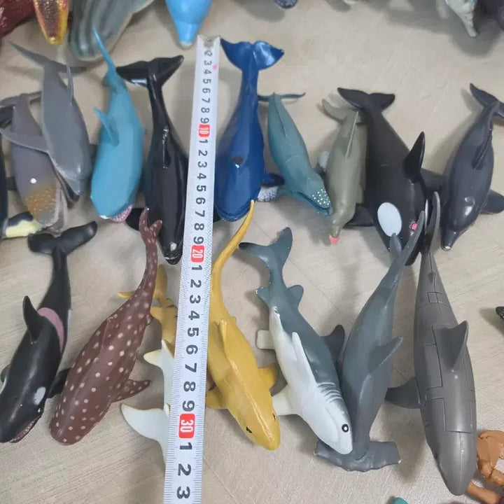 [BUNJANG] Marine Animal Figure Bundle Set / 상어 고래 바다동물 피규어 일괄