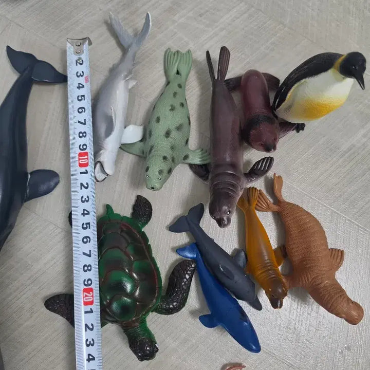 [BUNJANG] Marine Animal Figure Bundle Set / 상어 고래 바다동물 피규어 일괄