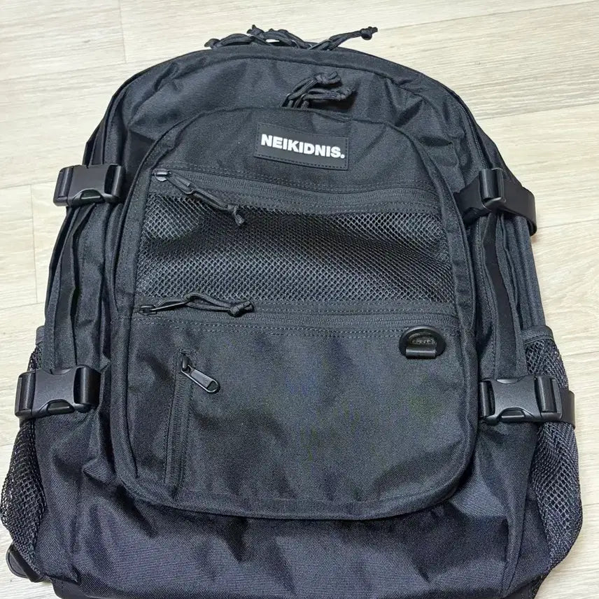 [BUNJANG] Nakedness Unisex Absolute Backpack Bag Black / 네이키드니스 남녀공용 앱솔루트 백팩 가방 블랙 검정