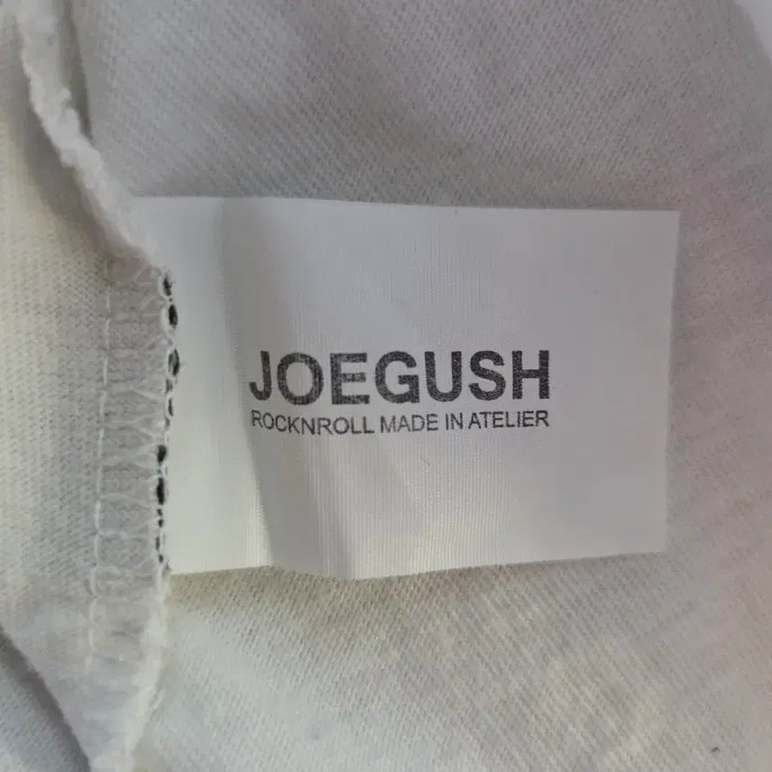 [SOLD OUT] JOEGUSH  화이트 프린팅 반팔 티셔츠