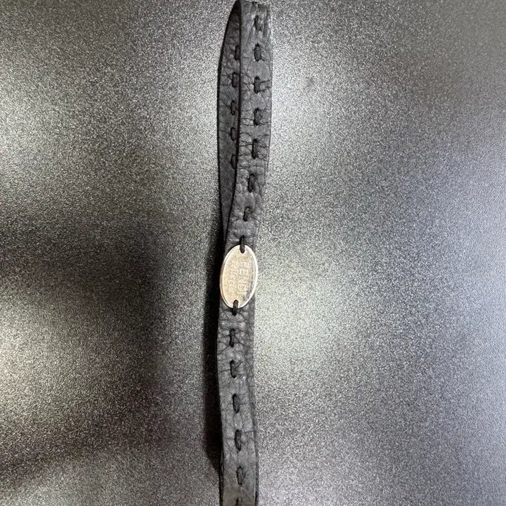 [BUNJANG] Fendi Selleria Leather Bracelet / 펜디 셀러리아 레더 팔찌