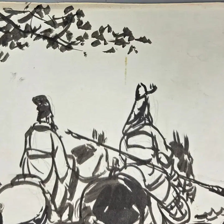 [BUNJANG] Kim Ki-chang "Samgukji" Illustration / 동양화 운보 김기창 삼국지 삽화