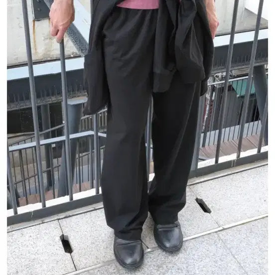 [BUNJANG] Halfscord Uniform Pants Black / [3] 하프시코드 유니폼 팬츠 블랙
