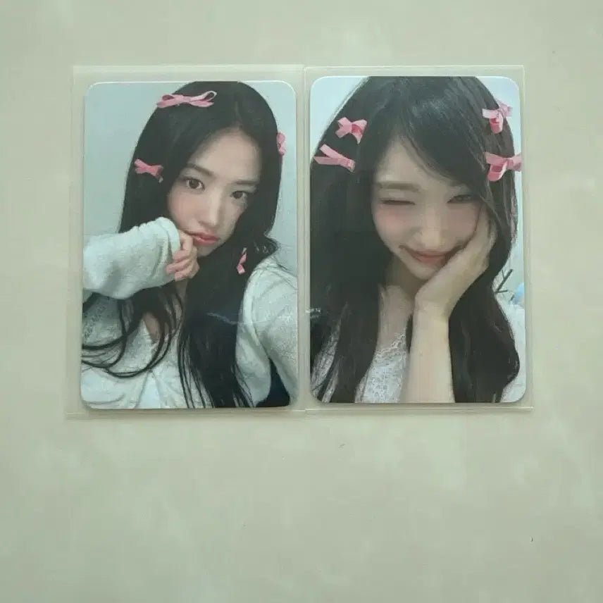 [BUNJANG] IVE Yujin, Leeseo Withmu Balletcore Lucky Draw Photocard / 아이브 유진,이서 위드뮤 발레코어 럭드 포카