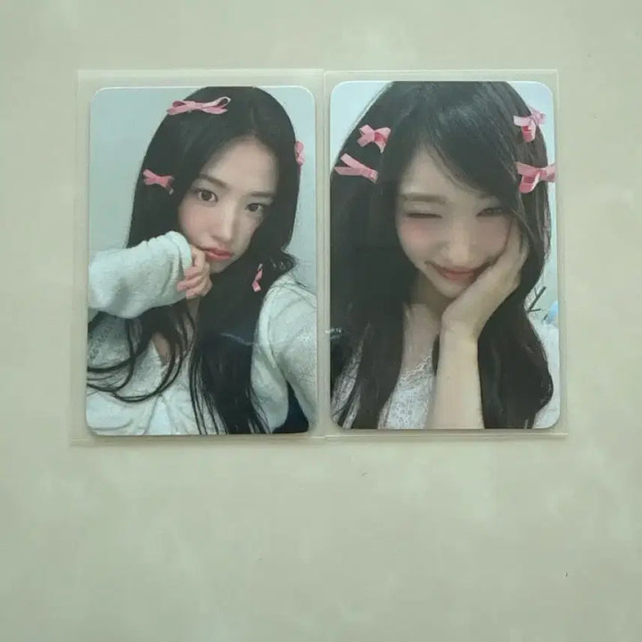 [BUNJANG] IVE Yujin, Leeseo Withmu Balletcore Lucky Draw Photocard / 아이브 유진,이서 위드뮤 발레코어 럭드 포카
