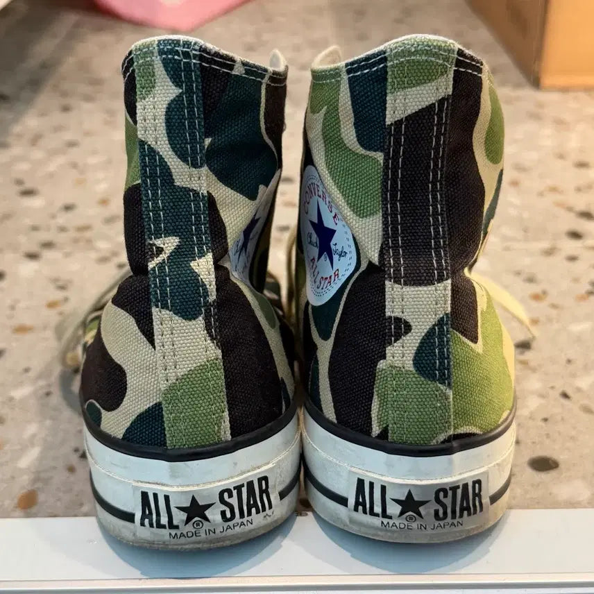 [BUNJANG] Converse Japan J HI Camo Sneakers / [270] 컨버스 재팬 제이하이 J HI CAMO 카모
