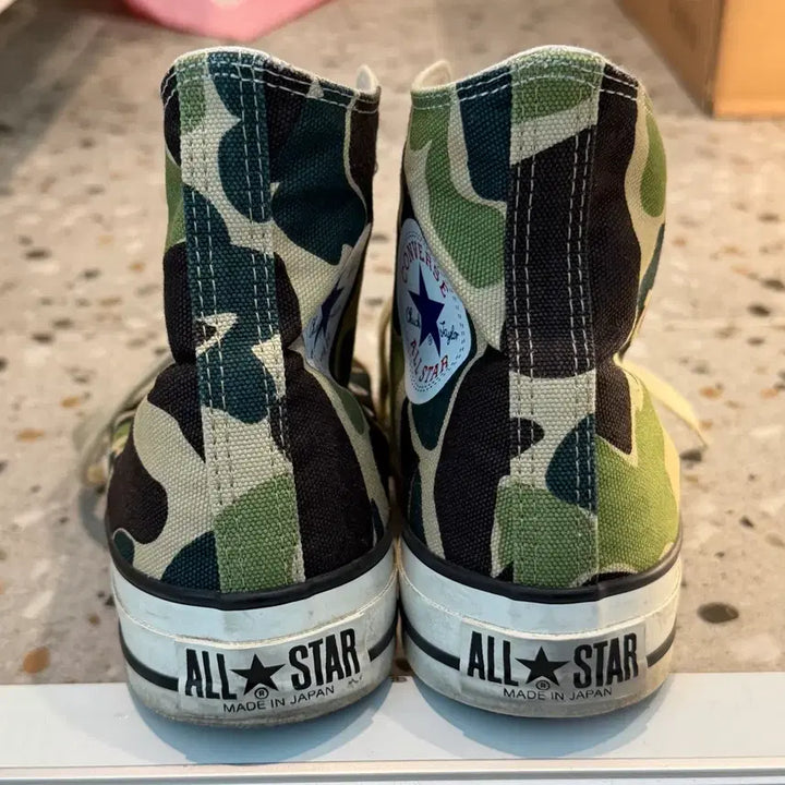 [BUNJANG] Converse Japan J HI Camo Sneakers / [270] 컨버스 재팬 제이하이 J HI CAMO 카모