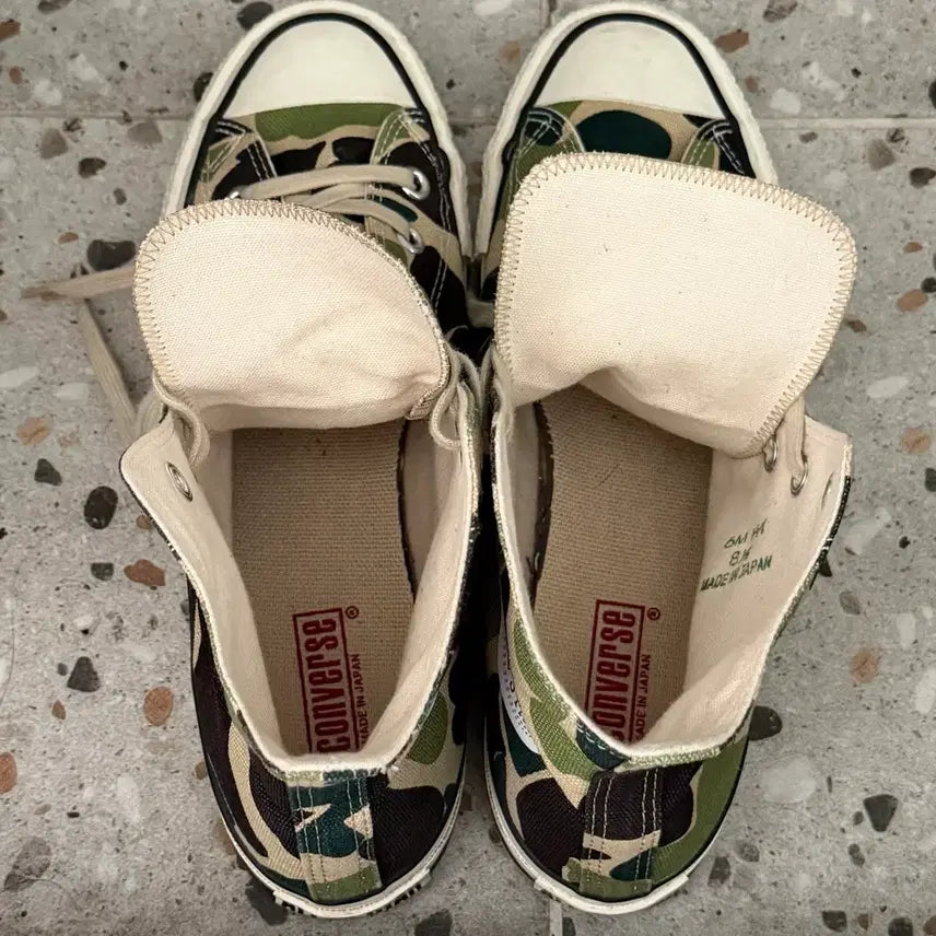 [BUNJANG] Converse Japan J HI Camo Sneakers / [270] 컨버스 재팬 제이하이 J HI CAMO 카모