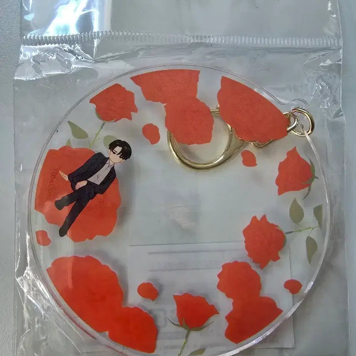 [BUNJANG] Attack on Titan Levi Botania Acrylic Keyring / 진격의 거인 리바이 보타니아 빅아크릴키링