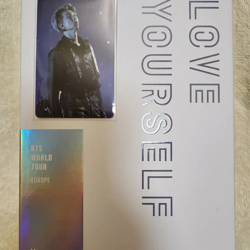 [BUNJANG] BTS Love Yourself Europe Blu-ray (RM Photocard) Full Set / 방탄 럽셀 유럽 블루레이 풀박스(포카 : 남준)