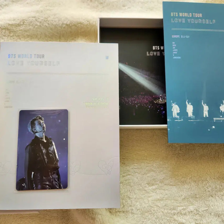 [BUNJANG] BTS Love Yourself Europe Blu-ray (RM Photocard) Full Set / 방탄 럽셀 유럽 블루레이 풀박스(포카 : 남준)