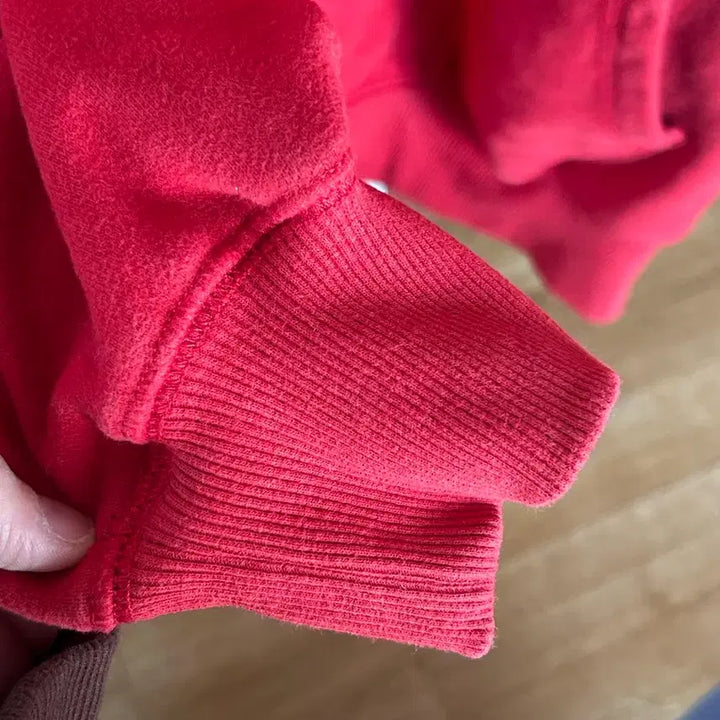 [BUNJANG] Teket Red Hoodie / 급처정가 9.6)테켓후드티 레드