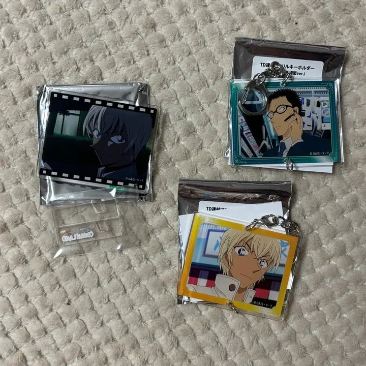[BUNJANG] Detective Conan Amuro Tooru Acrylic Keyring and Magnet Bundle / 명탐정 코난 아무로 안기준 제로 후루야 카자미 연결 아크릴 키링 마그넷