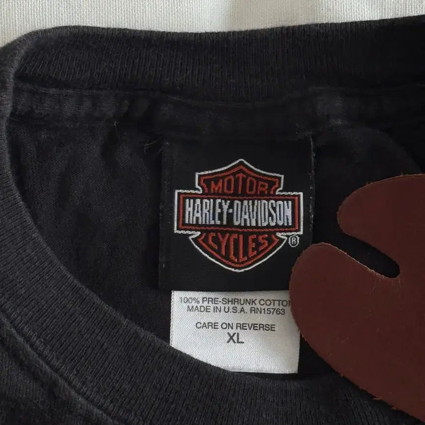 [BUNJANG] Harley Davidson Shield Logo T-shirt / [XL] 90s-00s 빈티지 할리데이비슨 실드 로고 티셔츠