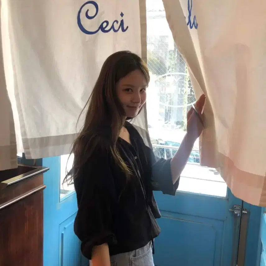 [BUNJANG] ounce Shirring Frill Blouse / 온스 ounce 블라우스 셔링 프릴 블라우스