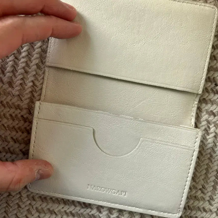 [BUNJANG] White Card Wallet / 카드지갑 화이트
