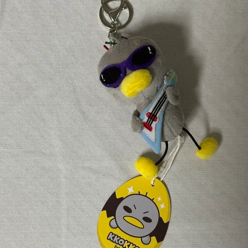 [BUNJANG] Hello Jadoo Rockstar Kkoko Doll Keyring / [새상품] 안녕자두야 락스타 록커 꼬꼬 인형 키링