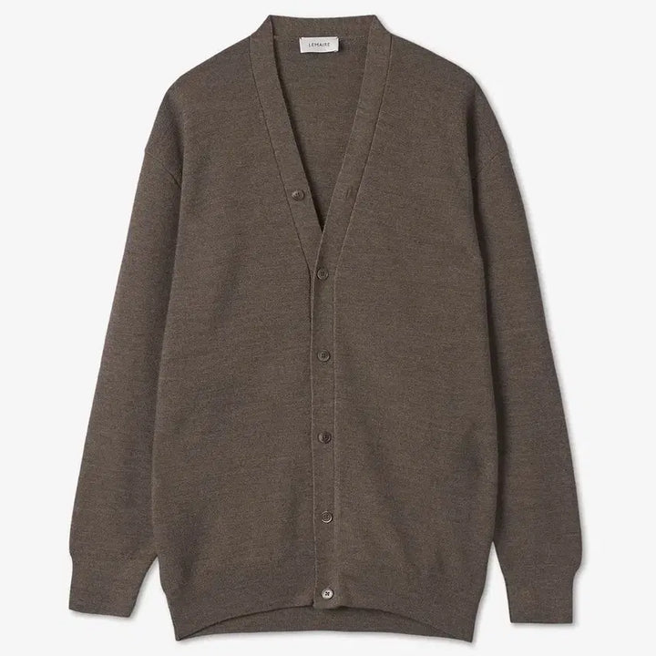 [SOLD OUT] 르메르 메리노 블렌드 가디건 모스그린멜란지 / XL
