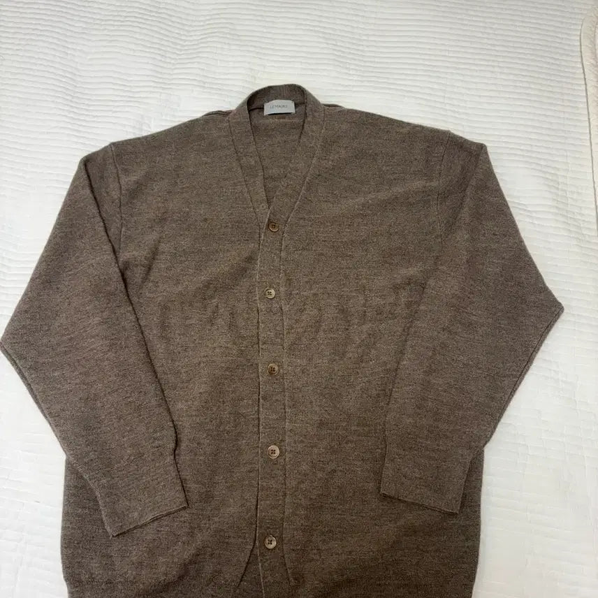 [SOLD OUT] 르메르 메리노 블렌드 가디건 모스그린멜란지 / XL