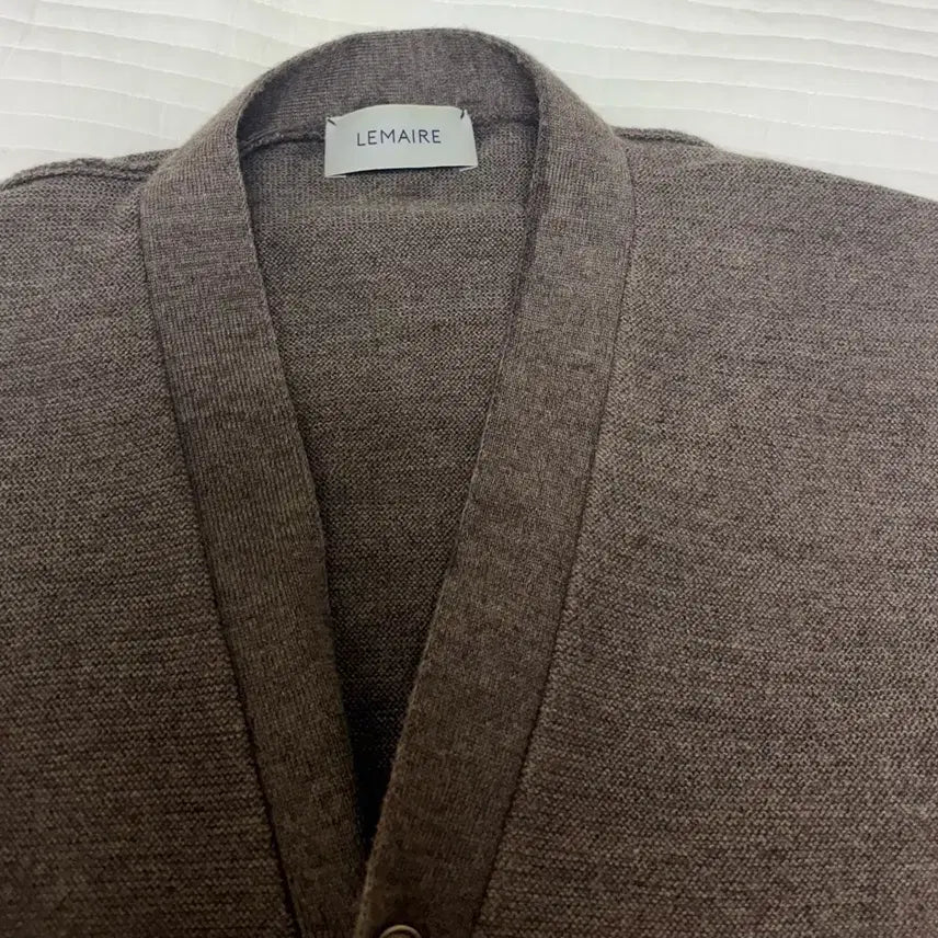 [SOLD OUT] 르메르 메리노 블렌드 가디건 모스그린멜란지 / XL