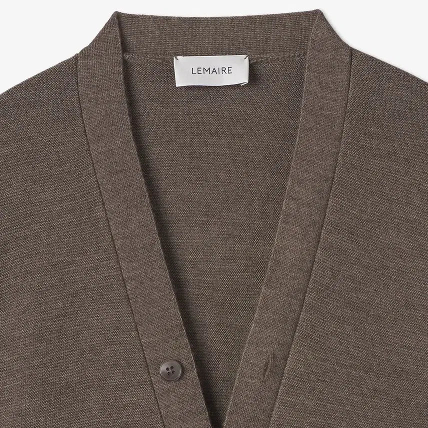 [SOLD OUT] 르메르 메리노 블렌드 가디건 모스그린멜란지 / XL