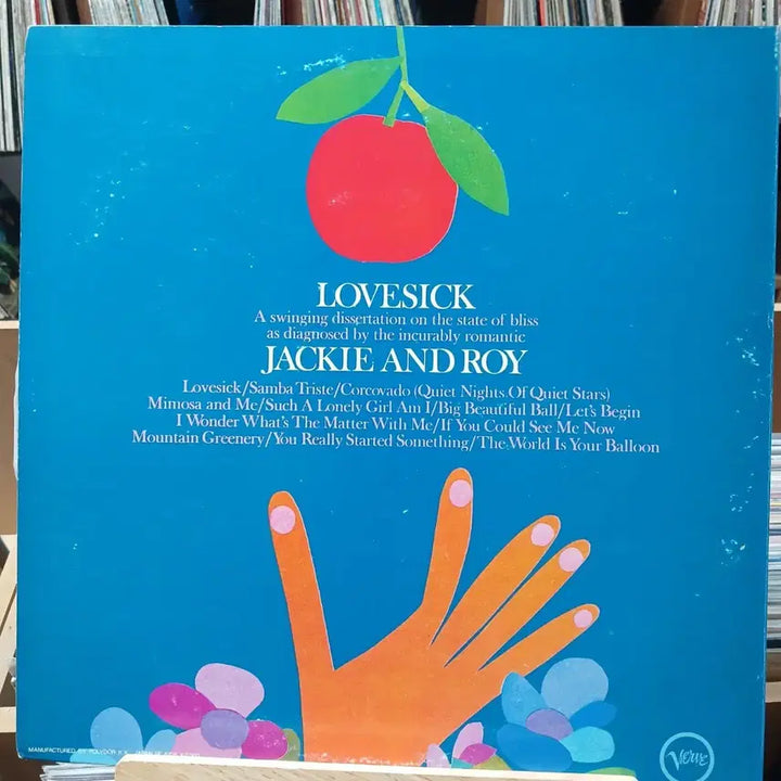 [BUNJANG] Jackie &amp; Roy Lovesick Verve LP / 재즈 싱어 재키 앤 로이 Lovesick Verve LP