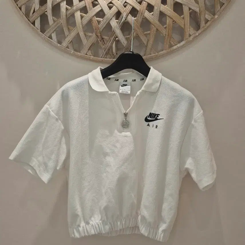 [SOLD OUT] 나이키 에어 반팔 카라티 M 화이트